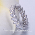 rings jewellery for women round key ring colourful diamond for wholesale